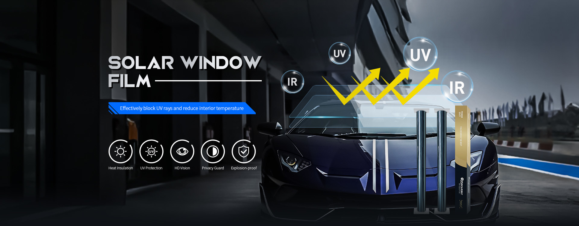 गुणवत्ता कार पेंट संरक्षण फिल्म फैक्टरी